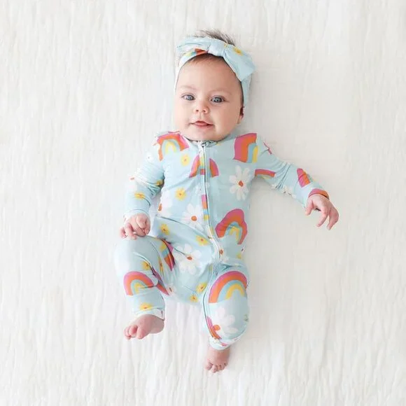 Dancing Daisies Convertible One Piece BNWT 0-3 Months